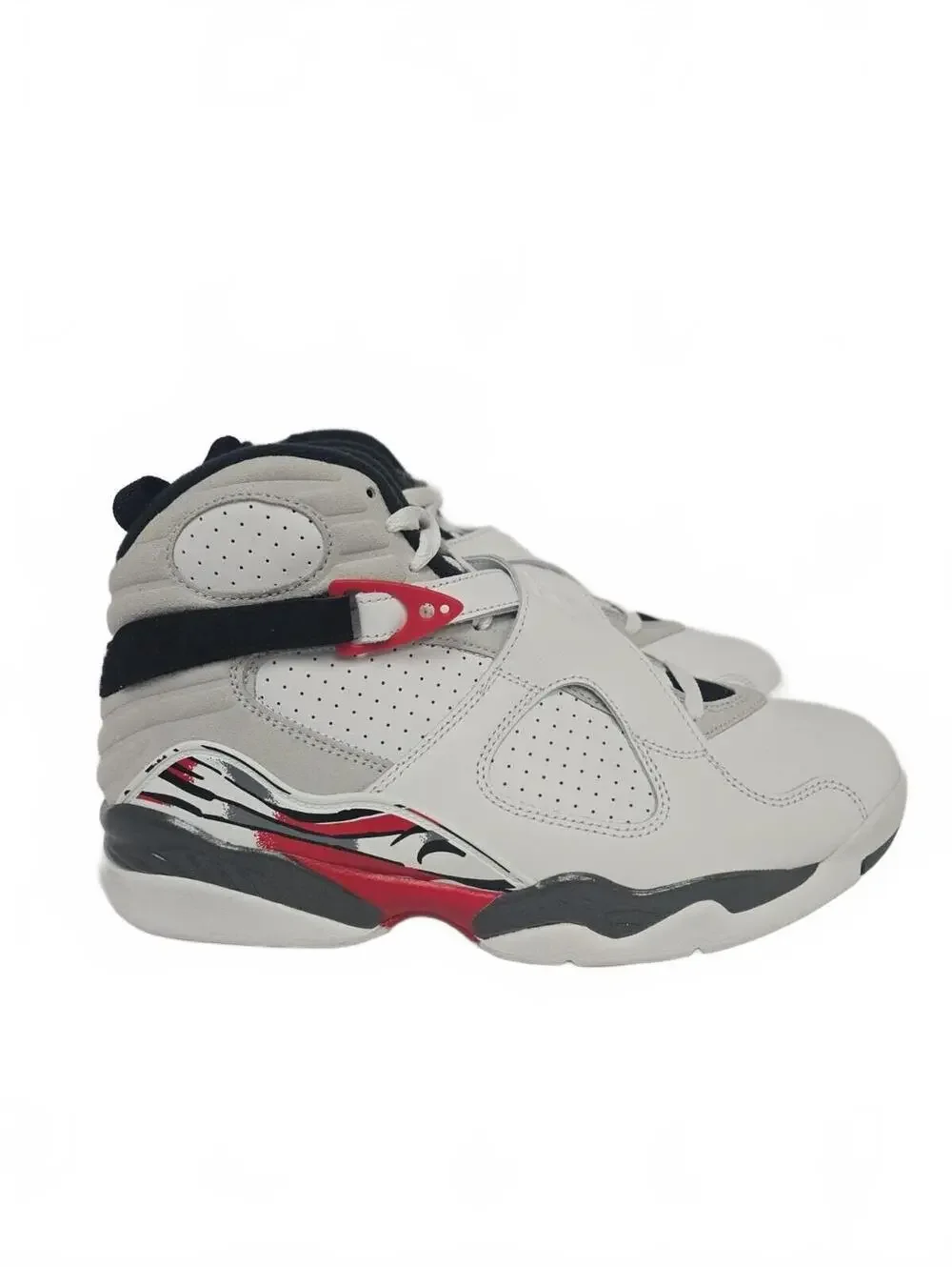 Jordan Men's 305381-100 Jordan 8 Retro Bugs Bunny 2025 White Red Size 9M
